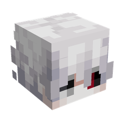 Black skin: head render