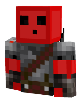 Black skin: bust render
