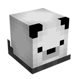 Black skin: head render