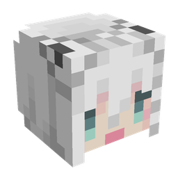 Black skin: head render