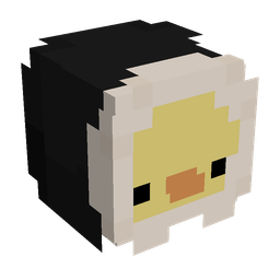 Black skin: head render