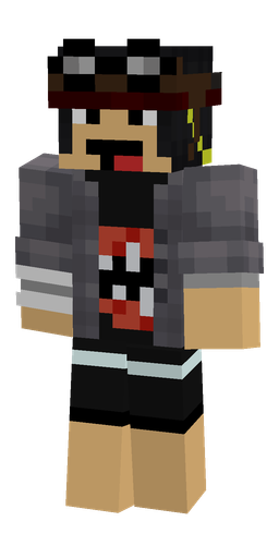 Black skin: body, front render