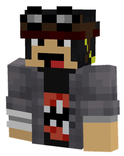 Black skin: bust render