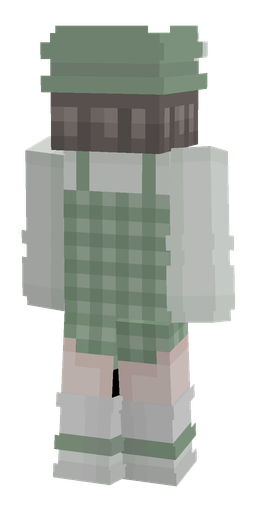 Gray skin: body, back render