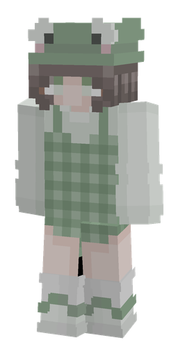 Gray skin: body, front render