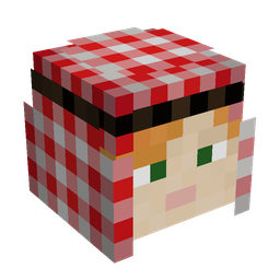 Green skin: head render