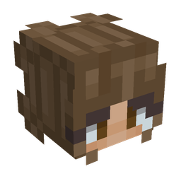 Brown skin: head render