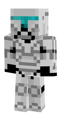 Black skin: body, front render
