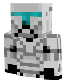 Black skin: bust render