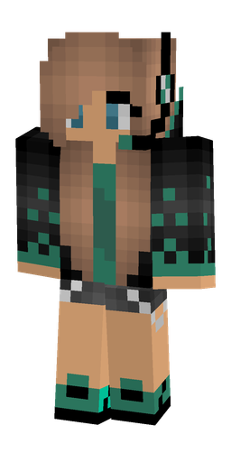 Black skin: body, front render