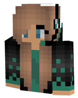 Black skin: bust render