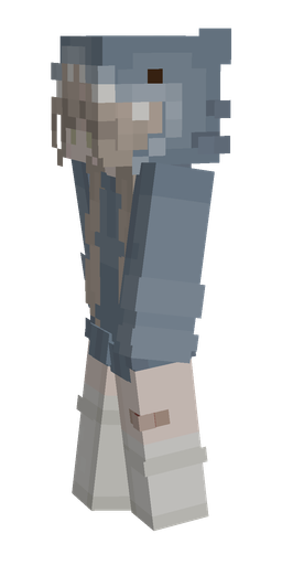 Dark skin: body, left side render