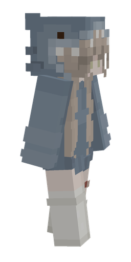 Dark skin: body, right side render