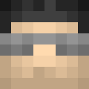 Black skin: face render