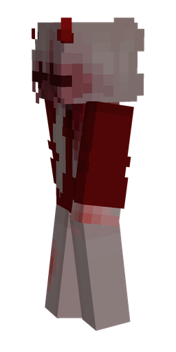 Gray skin: body, left side render