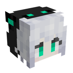 Black skin: head render
