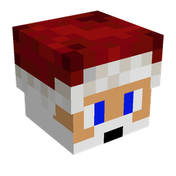 Black skin: head render