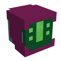 Blue skin: head render