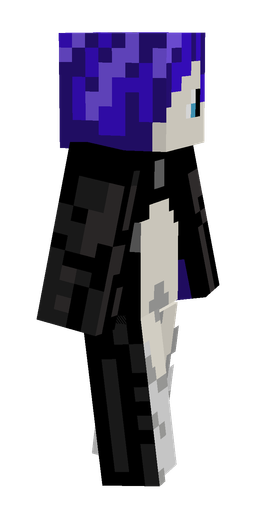 Black skin: body, right side render