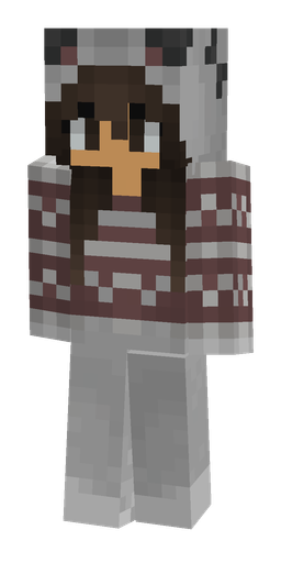 Brown skin: body, front render