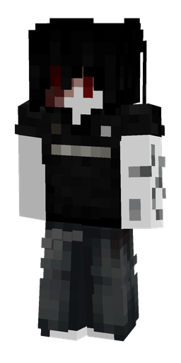 Black skin: body, front render