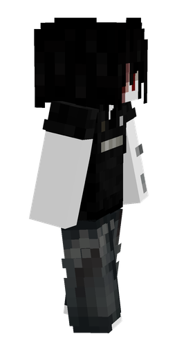 Black skin: body, right side render