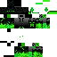 Black skin: raw texture render