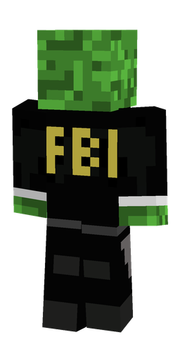 Black skin: body, back render