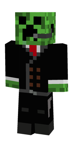 Black skin: body, front render