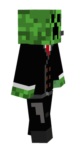 Black skin: body, right side render
