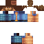 Blue skin: raw texture render