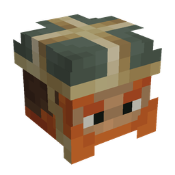 Black skin: head render