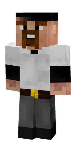 Black skin: body, front render