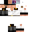 Black skin: raw texture render