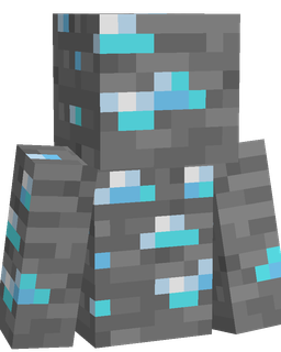 Blue skin: bust render
