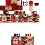 Classic skin: raw texture render
