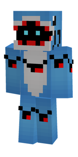 Black skin: body, front render