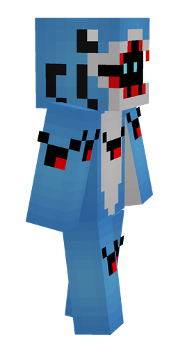Black skin: body, right side render