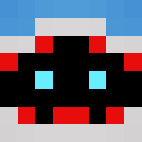 Black skin: face render