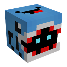 Black skin: head render