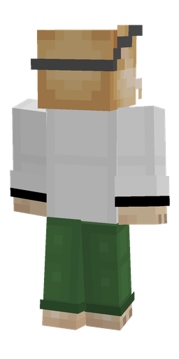 Classic skin: body, back render
