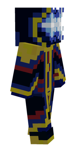 Black skin: body, right side render