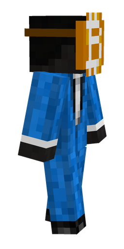 Black skin: body, right side render