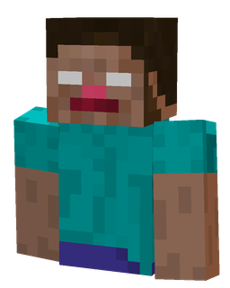 Blue skin: bust render