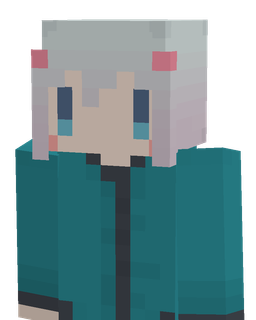 Blue skin: bust render