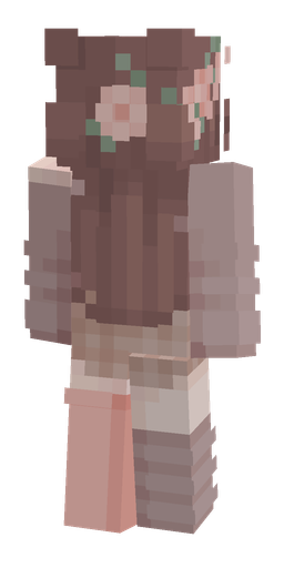 Red skin: body, back render