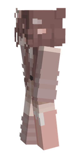 Red skin: body, left side render