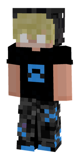 Black skin: body, front render