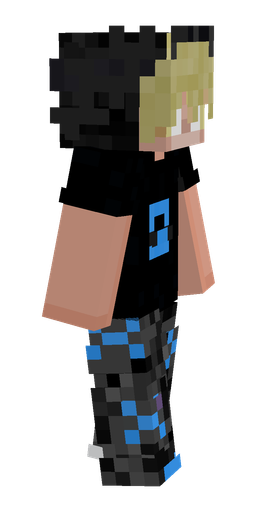 Black skin: body, right side render