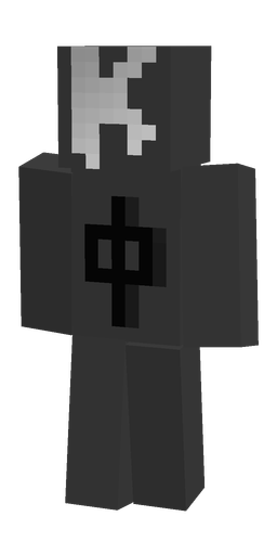 Black skin: body, front render